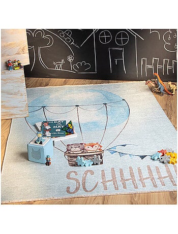 Tapis enfant en coton recyclé lavable en machine Booba