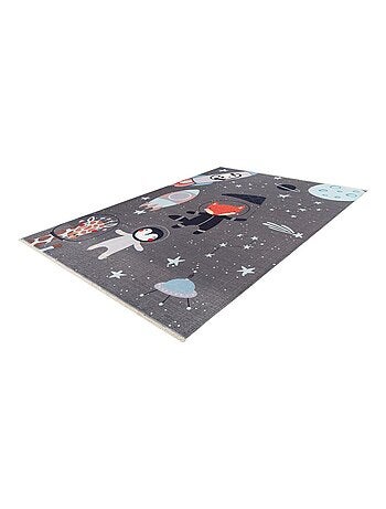 Tapis enfant en coton recyclé lavable en machine Foxy