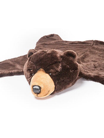 Tapis enfant en peluche Ours brun HENRY Ours Brun Henry