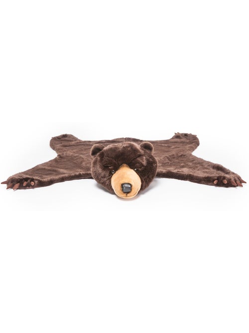 Tapis enfant en peluche Ours brun HENRY Ours Brun Henry - Kiabi