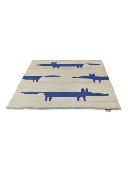 Tapis enfant fait à la main en laine MR FOX - Kiabi