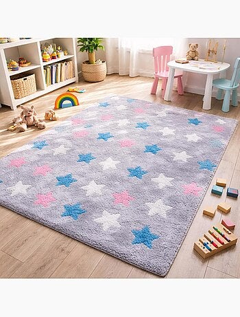 Tapis enfant fait main en coton CETOIL