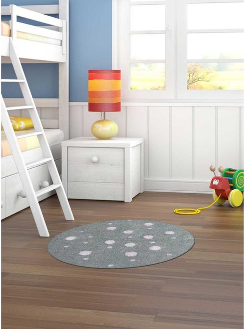 Tapis enfant fait main en coton CORONDA - Kiabi