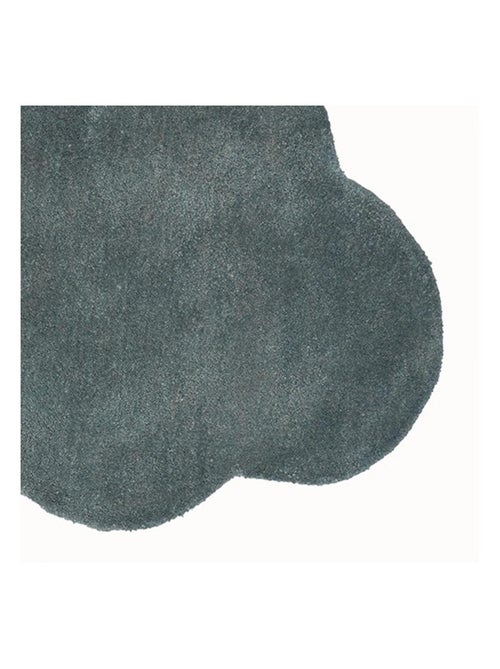 Tapis enfant fait main en coton NUAGE 1 - Kiabi