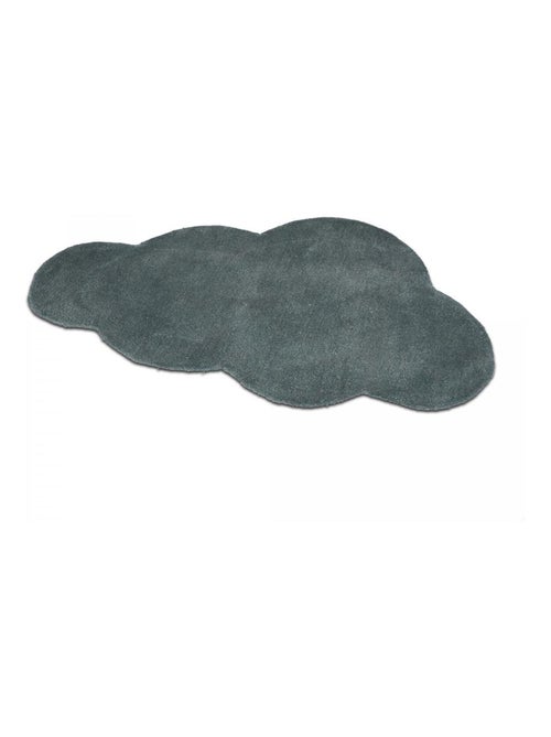 Tapis enfant fait main en coton NUAGE 1 - Kiabi