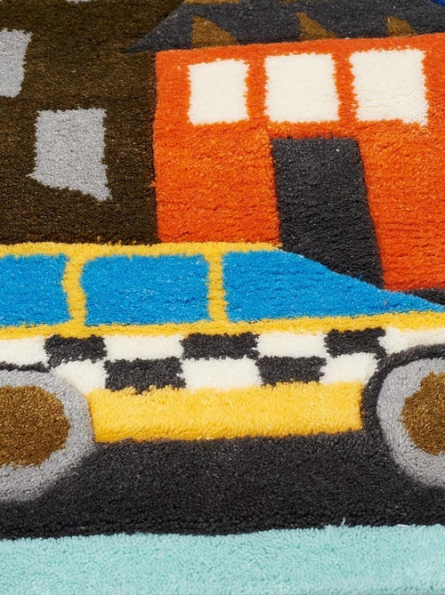 Tapis enfant fait main motif fresque NOSTRADOU - Kiabi