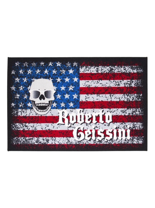 Tapis enfant fait main US SKULL 1 Multicolore 100x150 - Kiabi