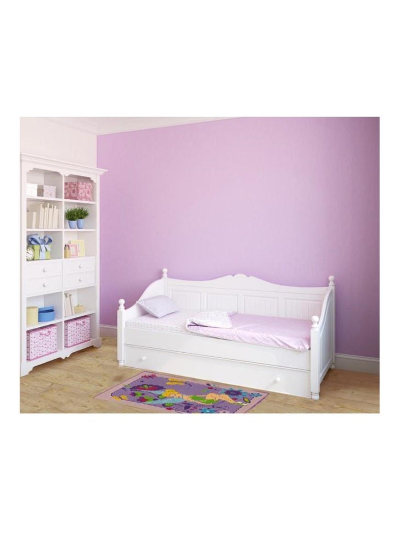 Tapis enfant Fee Clochette 133 x 95 cm flowers Multicolore - Kiabi