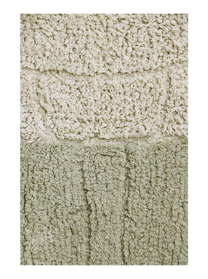 Tapis enfant forme tortue coton lavable en machine Sea Turtle Ecru - Kiabi