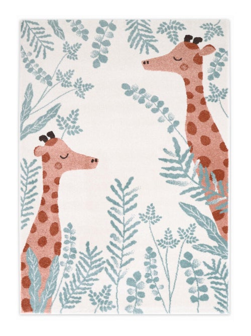 Tapis Enfant Girafe Nisu en polypropylène - Kiabi