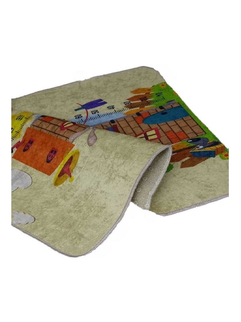 Tapis Enfant GROWING Beige - Kiabi