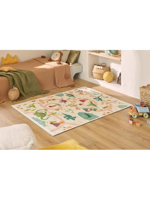 Tapis enfant Happy Dinosaure - Kiabi Tapis enfant Happy Dinosaure - Kiabi