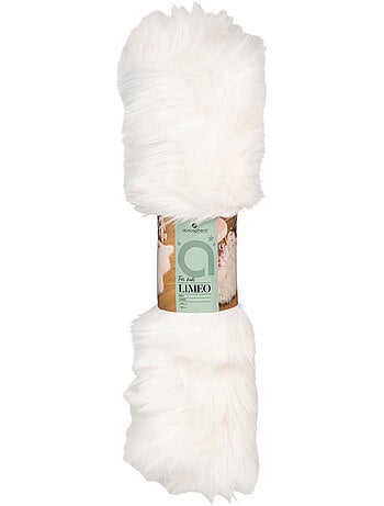 Tapis enfant imitation imitation fourrure LIMEO