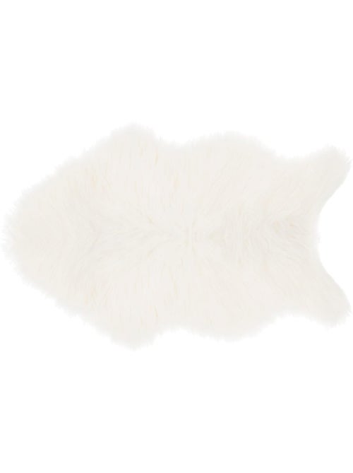 Tapis enfant imitation imitation fourrure LIMEO - Kiabi