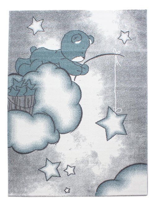 Tapis enfant KID'S SKY en polypropylène doux et soyeux OEKO TEX® - Kiabi