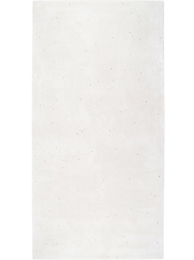 Tapis Enfant Kusumi en polypropylène Beige coquille - Kiabi