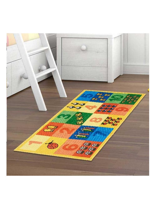 Tapis enfant Lavable 30° motif animaux SPHINX A - Kiabi