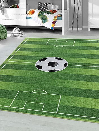 Tapis enfant Lavable 30° motif sport FOOT