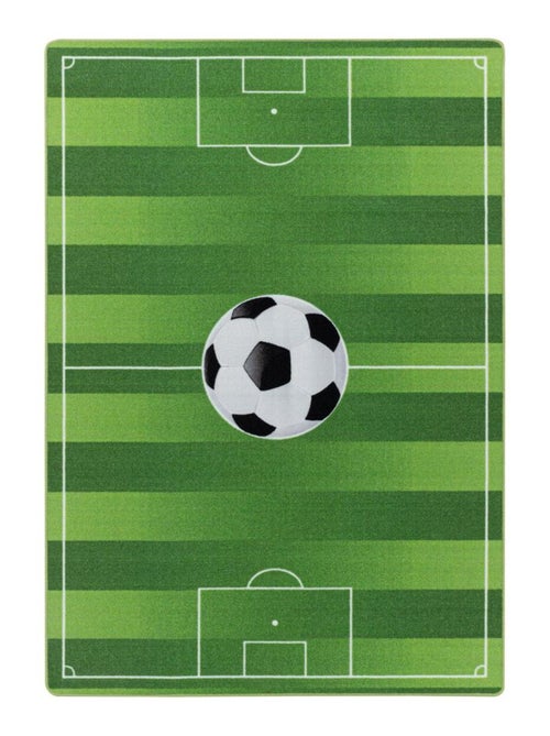 Tapis enfant Lavable 30° motif sport FOOT - Kiabi