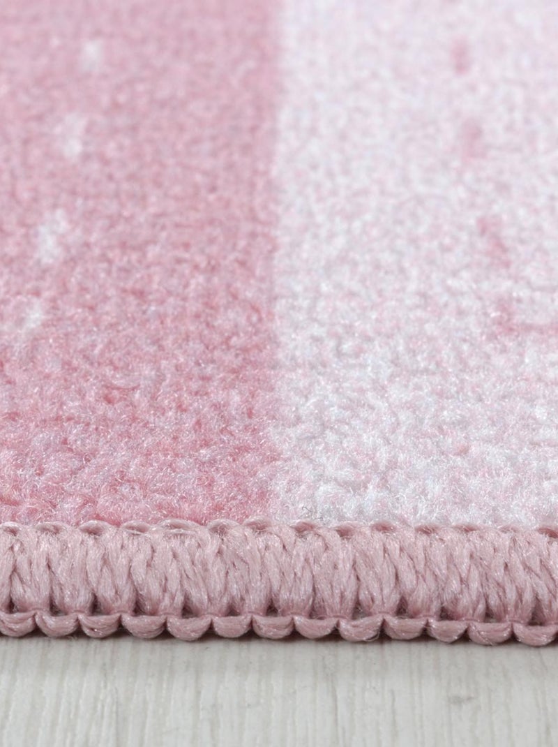 Tapis enfant Lavable 30° ROSEKA Rose - Kiabi
