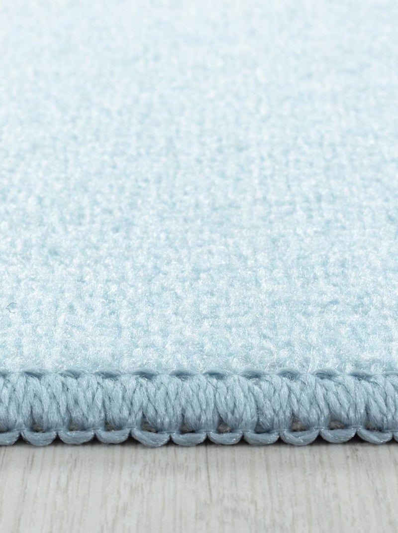 Tapis enfant Lavable 30° TRESORS Bleu - Kiabi