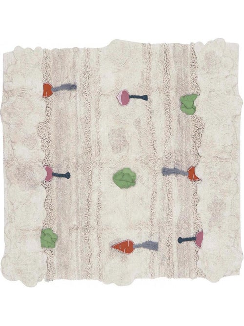 Tapis enfant lavable en machine Veggie Garden - Kiabi