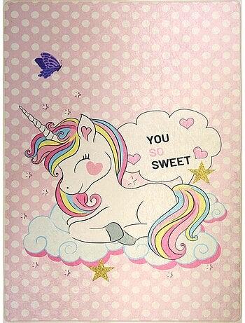Tapis Enfant LICORNE SWEET