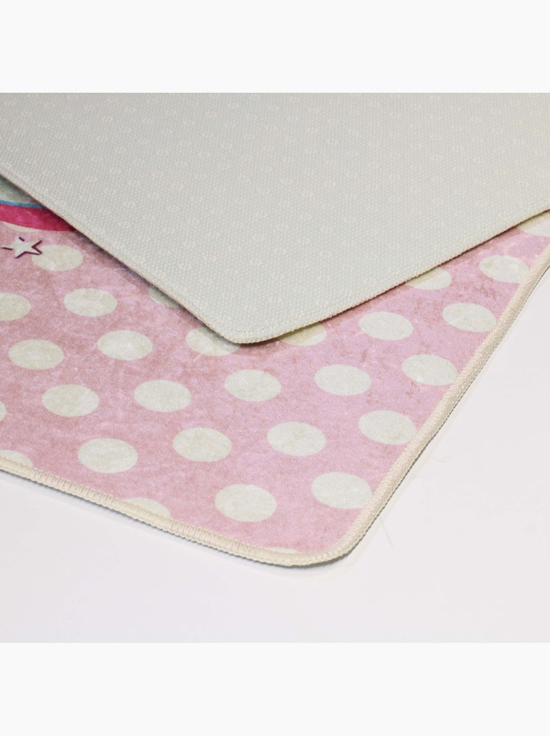 Tapis Enfant LICORNE SWEET Rose - Kiabi