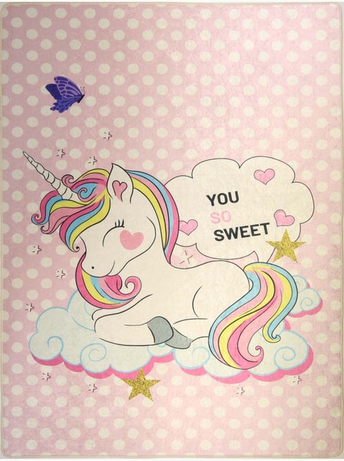 Tapis Enfant LICORNE SWEET - Kiabi