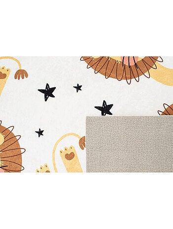 Tapis Enfant lions en polyester