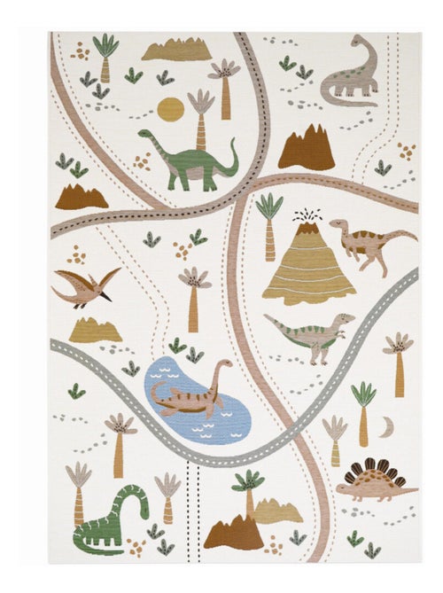 Tapis Enfant Little Jurasic - Kiabi