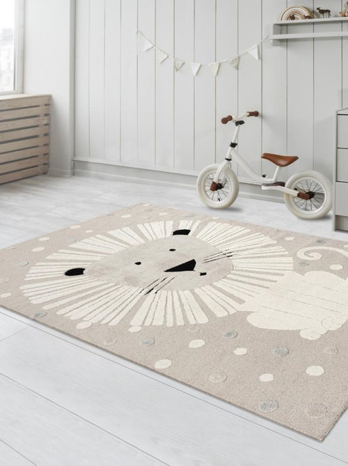 Tapis enfant LYN9 LI ON Tapis facile d'etretien - Kiabi