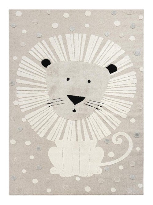 Tapis enfant LYN9 LI ON Tapis facile d'etretien - Kiabi