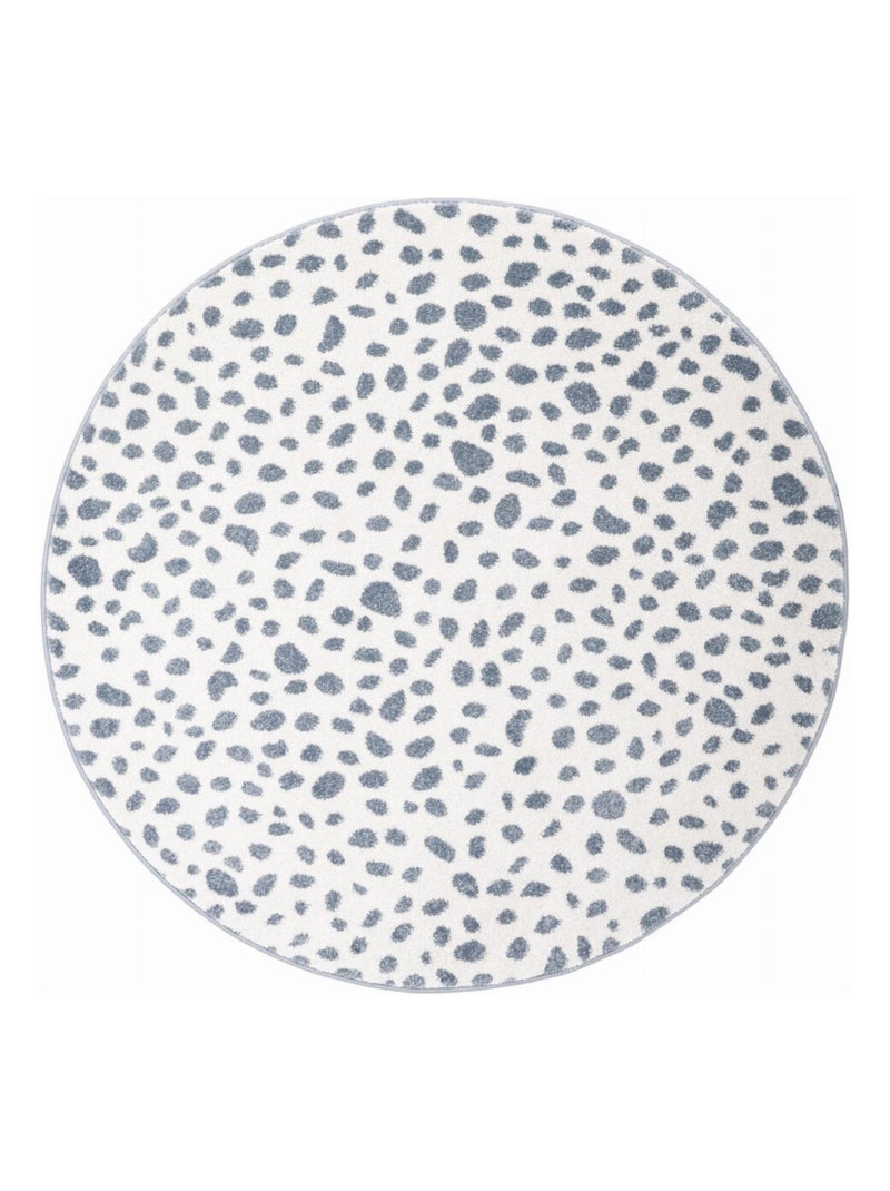 Tapis Enfant Malda en polypropylène Bleu - Kiabi