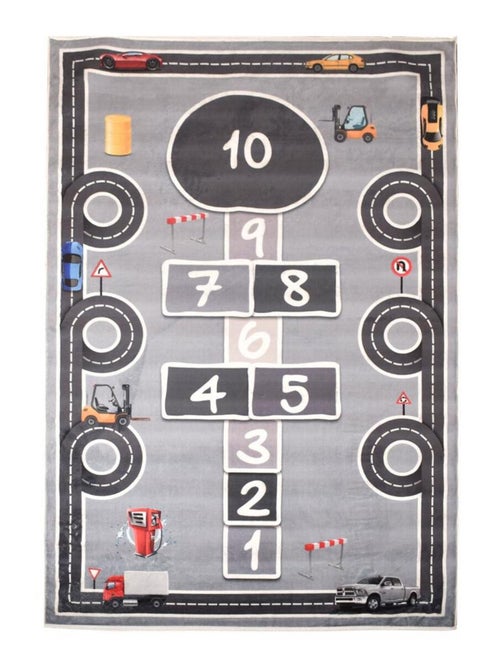 Tapis enfant MAREL, très doux et facile d'entretien - Kiabi