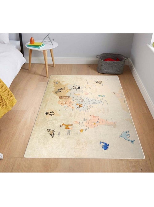 Tapis Enfant Monde - Kiabi