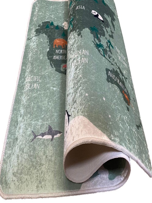 Tapis Enfant Monde - Kiabi