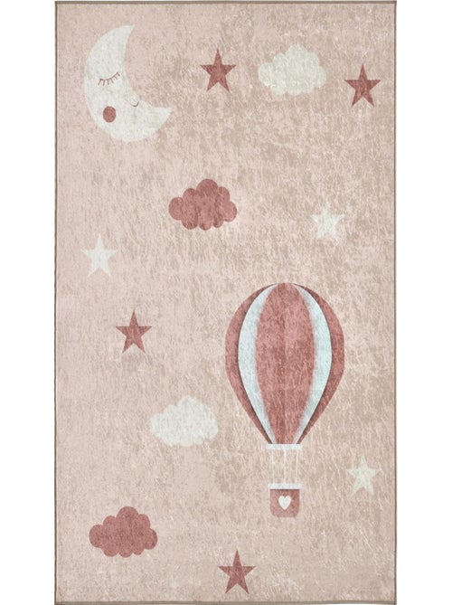 Tapis enfant montgolfière - Kiabi