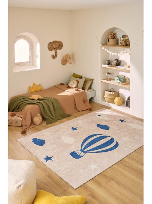 Tapis enfant montgolfière - Kiabi Tapis enfant montgolfière - Kiabi
