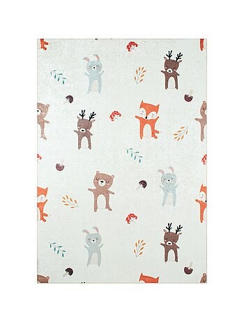 Tapis Enfant Motifs Animaux en polyester