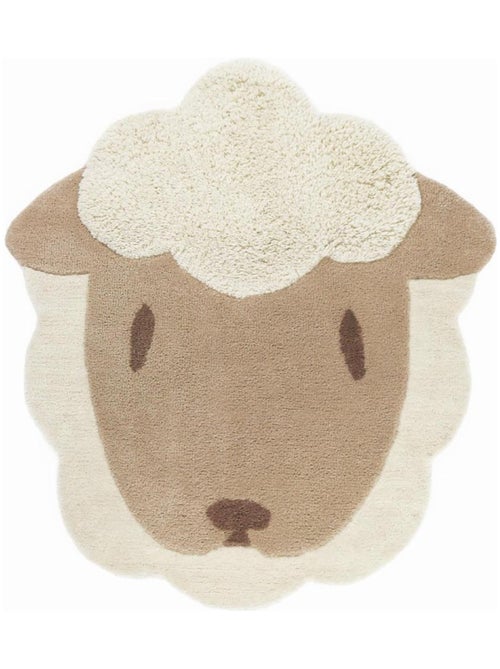 Tapis Enfant Mouton Lolho en laine - Kiabi