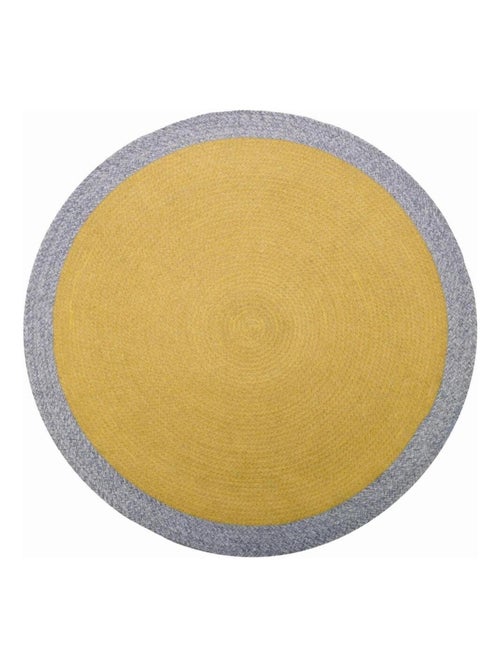 Tapis Enfant Nolan Curcuma en Laine - Kiabi