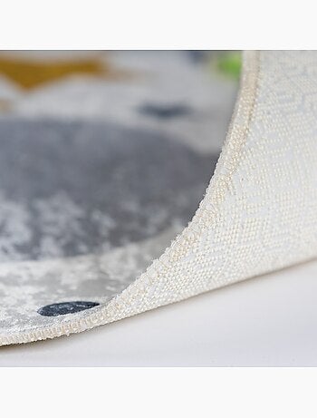 Tapis enfant nuages & étoiles - 140x200 / blanc