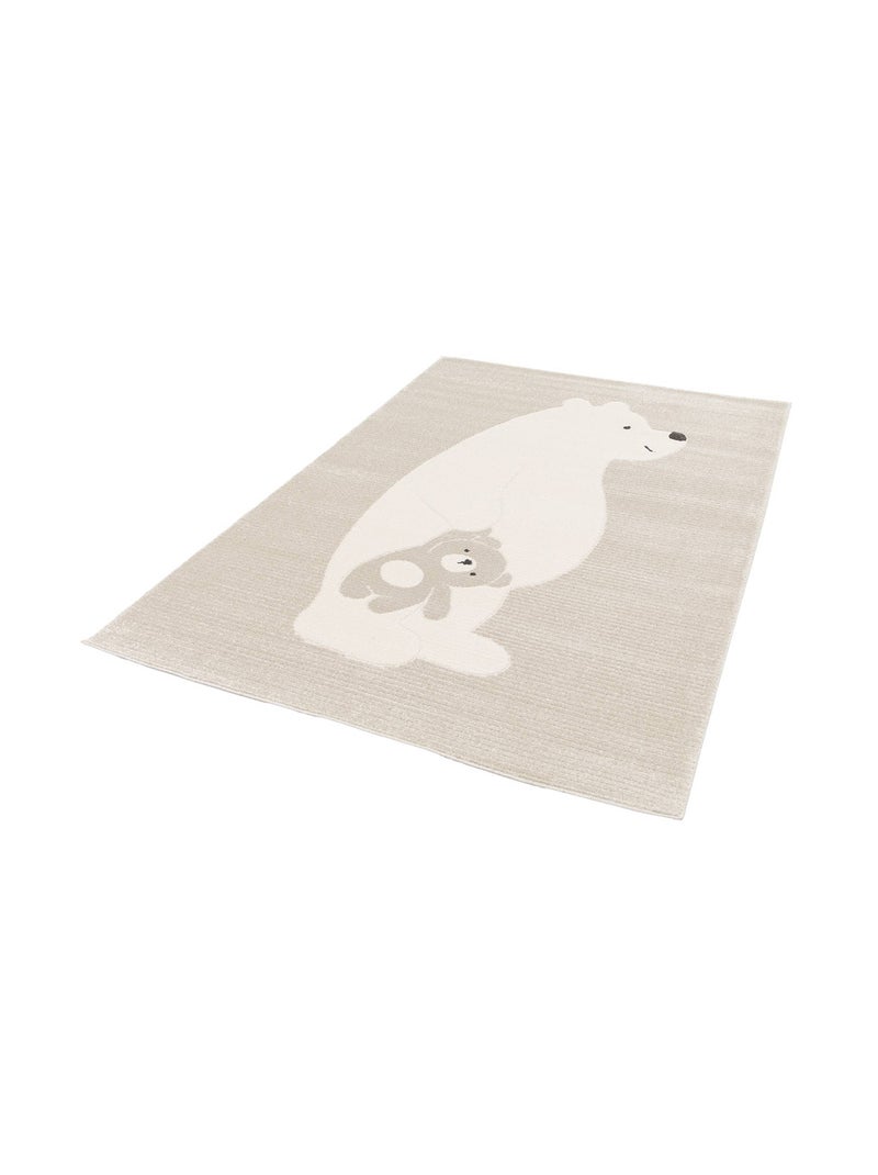 Tapis enfant oursons intérieur Ryan Beige - Kiabi