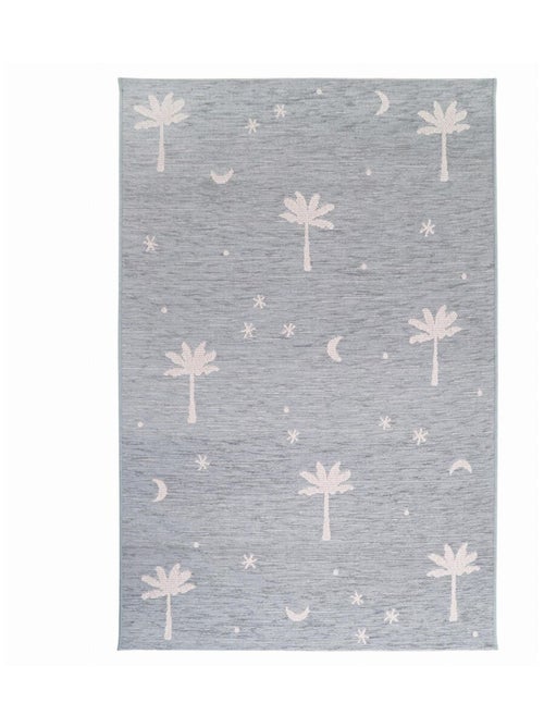 Tapis Enfant Palm Dream en polypropylène - Kiabi