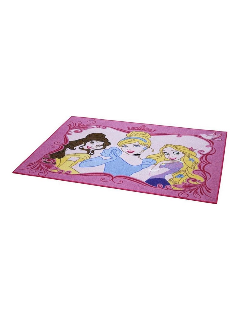 Tapis enfant Princesse 133 x 95 cm Disney Elegance Multicolore - Kiabi