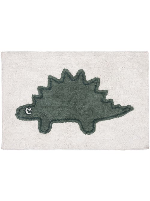 Tapis enfant rectangulaire 60 x 90 cm coton tufté motif dinosaure - Future Home - Kiabi Tapis enfant rectangulaire 60 x 90 cm coton tufté motif dinosaure - Future Home - Kiabi