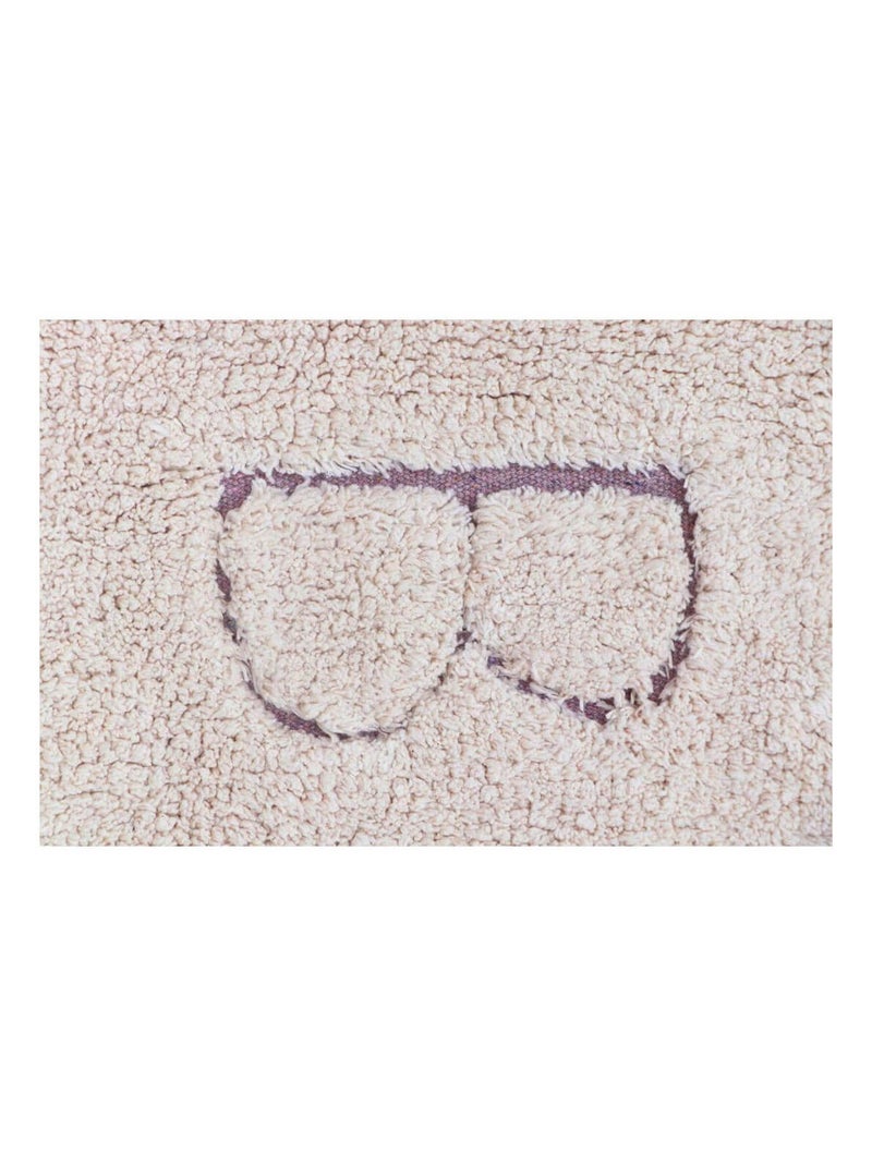 Tapis enfant recyclé lavable en machine ABC Lorena Canals Beige - Kiabi