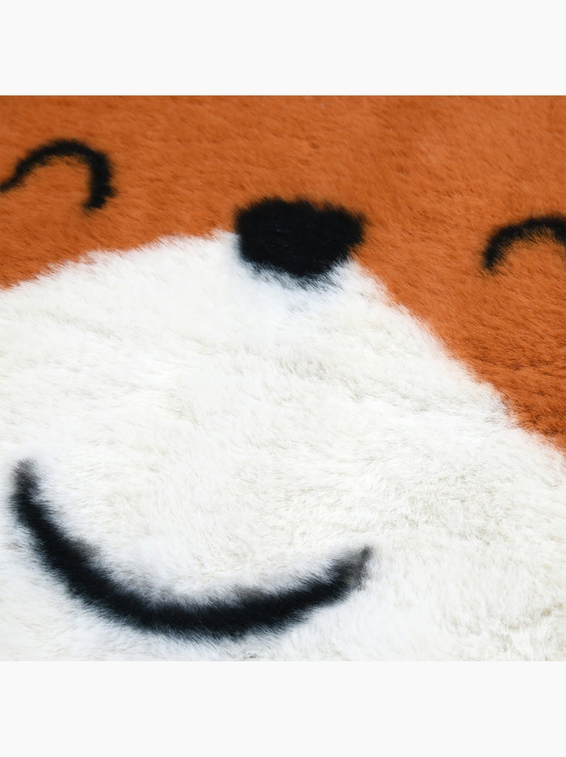 Tapis enfant renard Orange - Kiabi