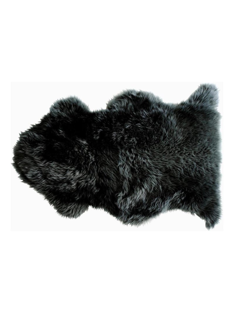 Tapis Enfant Sheepskin Douchka en fourrure Gris - Kiabi
